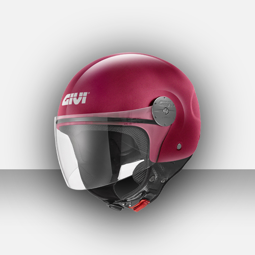 Demi-Jet helmets for motorcycles and scooters