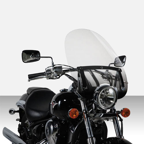 Protections aérodynamiques pour motos custom